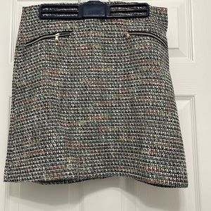 Loft, multi colored tweed‎ skirt, NWOT
